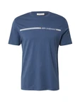 Ben Sherman T-Shirt marineblau/orange/weiß
