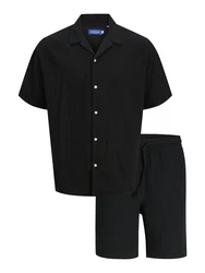 JACK & JONES Hausanzug JOREASTER PATRAS schwarz