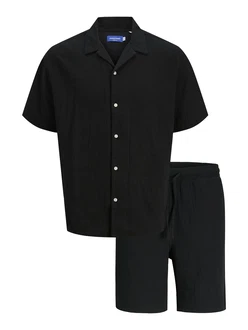 JACK & JONES Hausanzug JOREASTER PATRAS schwarz