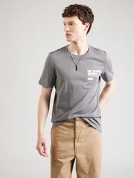 s.Oliver T-Shirt hellblau/grau/rot/offwhite