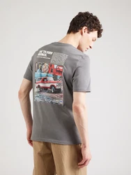 s.Oliver T-Shirt hellblau/grau/rot/offwhite