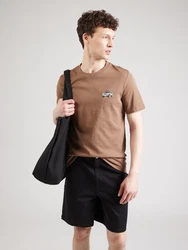 s.Oliver T-Shirt braun / gelb / schwarz / weiß