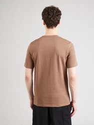 s.Oliver T-Shirt braun / gelb / schwarz / weiß