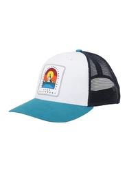 Iriedaily Cap Stonefinger azur/dunkelblau/orange/weiß