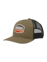 Cap 'Different' anthrazit / oliv / orangemeliert / wei