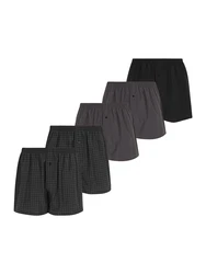 ABOUT YOU Boxershorts 'Dante' grau / schwarz