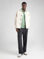 GANT Poloshirt TIPPING PIQUE RUGGER hellgrün/weiß