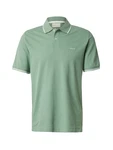 GANT Poloshirt TIPPING PIQUE RUGGER hellgrün/weiß