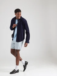OLYMP Poloshirt Casual navy/cyanblau/hellblau/weiß