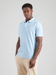 OLYMP Poloshirt pastellblau