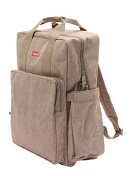 LEVI'S Rucksack L Pack Large Bags grau/blutrot/weiß