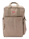 LEVI'S Rucksack L Pack Large Bags grau/blutrot/weiß