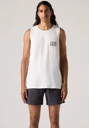 LEVI'S Top 'ROWER' schwarz/weiß