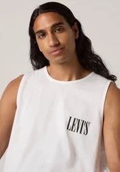LEVI'S Top 'ROWER' schwarz/weiß