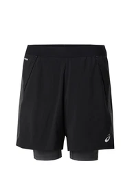 Sportshorts 'ROAD' silbergrau / schwarz