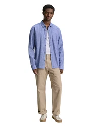TOM TAILOR DENIM Hemd blau