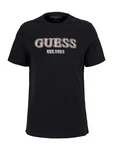 GUESS T-Shirt camel/elfenbein/navy/weiß