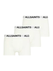 AllSaints Boxershorts hellgrau/schwarz/weiß