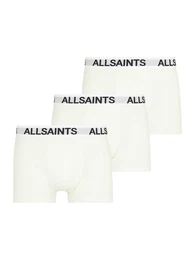 Boxershorts hellgrau / schwarz / wei