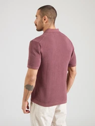 Abercrombie & Fitch Hemd Strickjacke rot