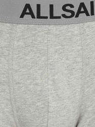 AllSaints Boxershorts hellgrau/graumeliert/schwarz/weiß