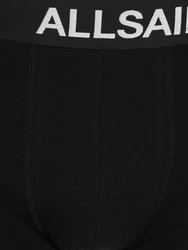 AllSaints Boxershorts schwarz/weiß
