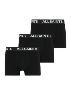 AllSaints Boxershorts schwarz/weiß