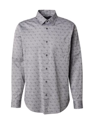 GUESS Hemd blau/taubenblau