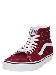 VANS Sneaker 'SK8-HI' weinrot/weiß