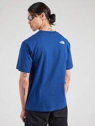 The North Face T-Shirt Oversized Simple Dome blau/weiß