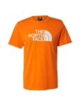 The North Face Easy Herren Short Sleeve Tee dunkelorange/weiß The North Face Easy Herren Short Sleeve Tee dunkelorange/weiß
