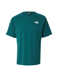 The North Face Herren Shirt S/S North Faces Tee creme/tanne/schwarz/weiß