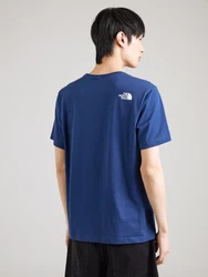 THE NORTH FACE T-Shirt M SS MOUNTAIN LINE azur/enzian/schwarz/weiß