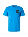 The North Face T-Shirt Fine Tee azur/schwarz The North Face T-Shirt Fine Tee azur/schwarz
