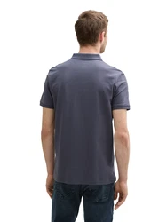 TOM TAILOR Poloshirt dunkelgrau