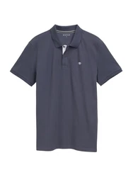 TOM TAILOR Poloshirt dunkelgrau