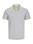 Jack & Jones T-Shirt JJEPaulos hellgrau/limette