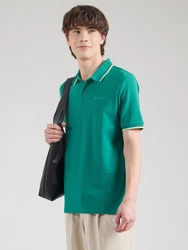 Ben Sherman Poloshirt T-Shirt dunkelblau/gelb/jade