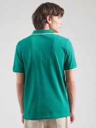 Ben Sherman Poloshirt T-Shirt dunkelblau/gelb/jade