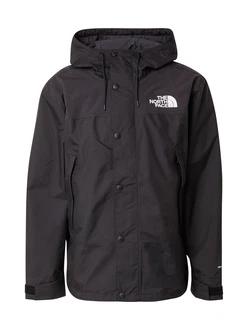 THE NORTH FACE Funktionsjacke 'REIGN ON' schwarz/offwhite