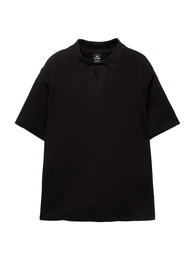 Poloshirt schwarz