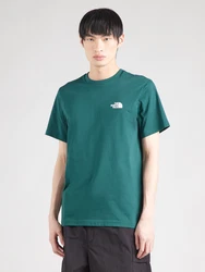 The North Face Herren Shirt Simple Dome Tee (3X4) tanne/weiß