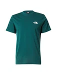 The North Face Herren Shirt Simple Dome Tee (3X4) tanne/weiß The North Face Herren Shirt Simple Dome Tee (3X4) tanne/weiß