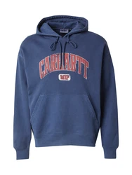 Carhartt WIP Sweatshirt 'Library' enzian/hellrot/offwhite