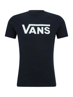 VANS T-Shirt 'CLASSIC' navy/weiß