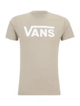 VANS T-Shirt 'CLASSIC' grau / weiß VANS T-Shirt 'CLASSIC' grau / weiß