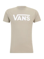 VANS T-Shirt 'CLASSIC' grau / weiß