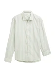 TOM TAILOR DENIM Hemd grau/offwhite