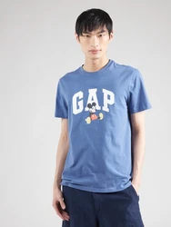GAP T-Shirt royalblau/hellrot/schwarz/weiß