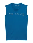 TOM TAILOR Top blau/dunkelblau/orange/weiß